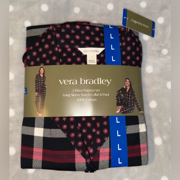 NWT VERA BRADLEY women’s pajama set sz L & XL ✨ - Picture 3 of 4
